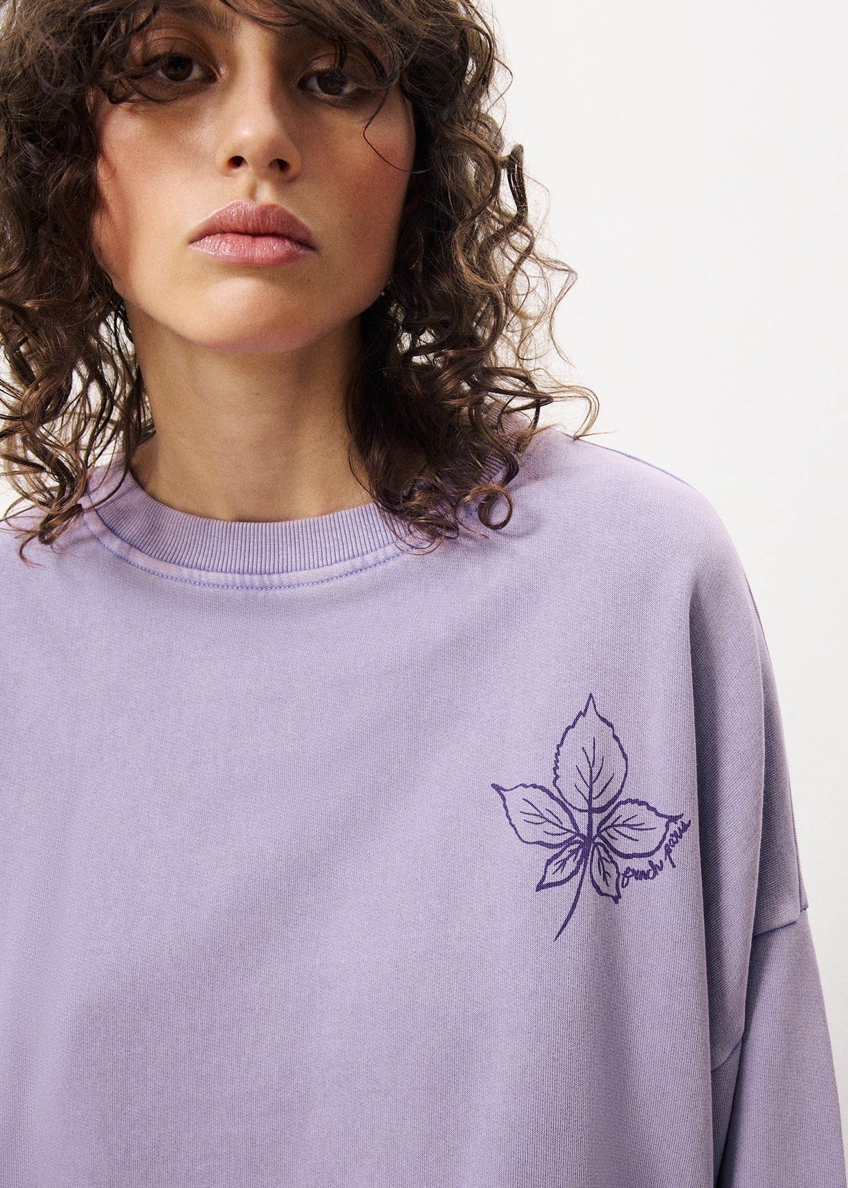 Sweatshirt Inc-24010 Leone Lilas