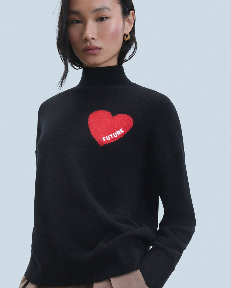 Turtleneck Knitted 2301wpm00746 Noir