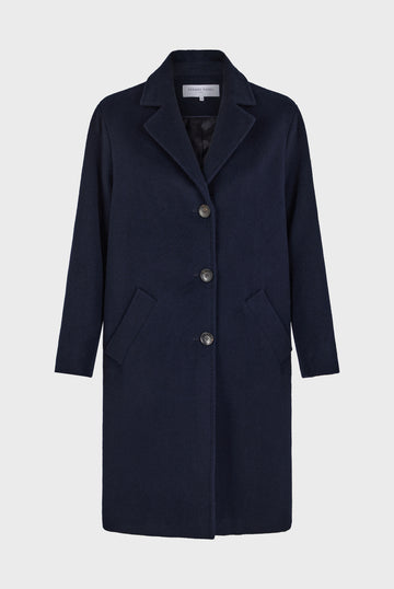 Coat Lathicia Dam08a037 Navy