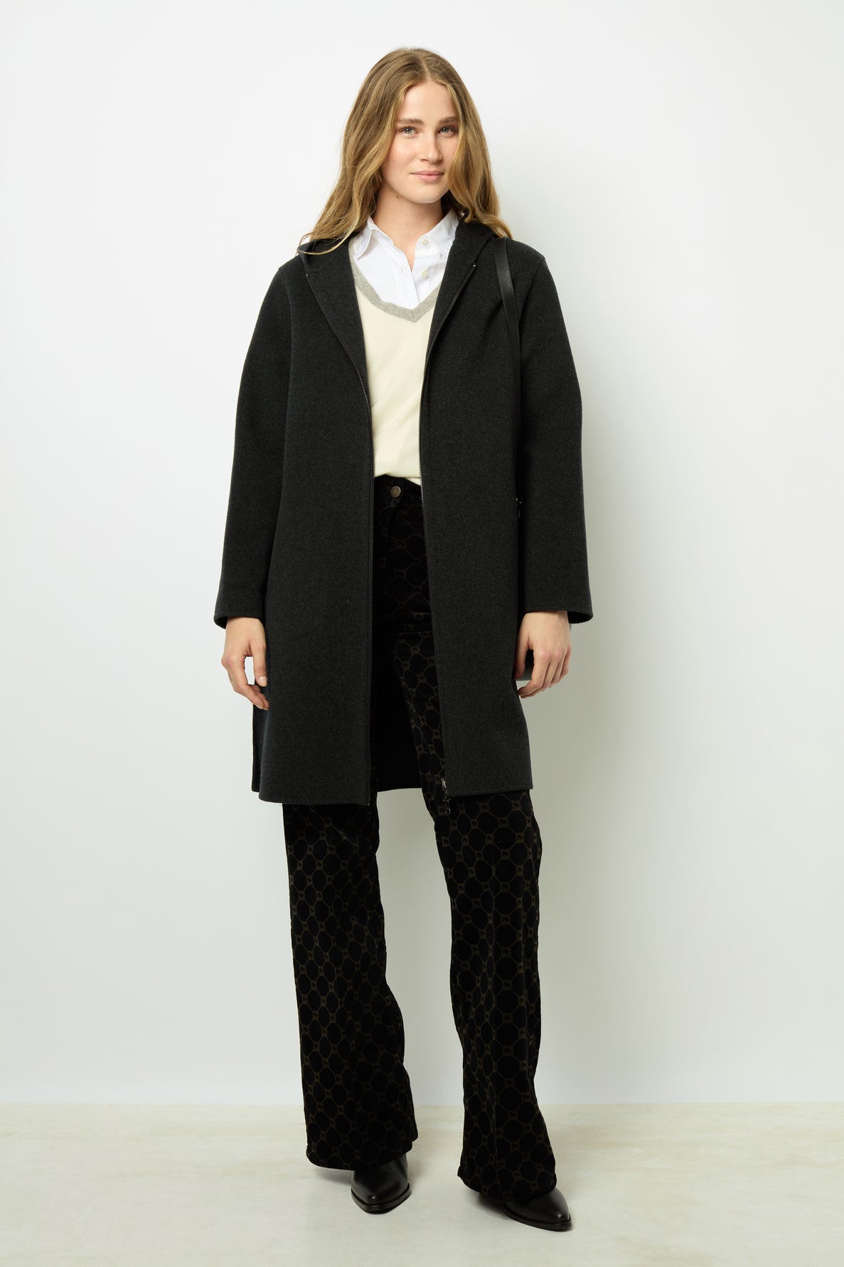 Coat Landie Dam59a028 Charcoal