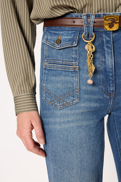 Unisex Jeans 14oz Denim Premium -  Deep Indigo Universe