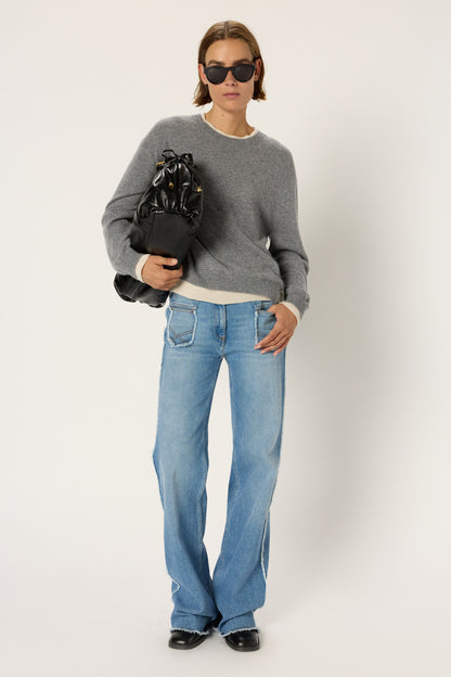 Women's Handbag Lux Genuine Crumpled Full-Grain Leather - Black