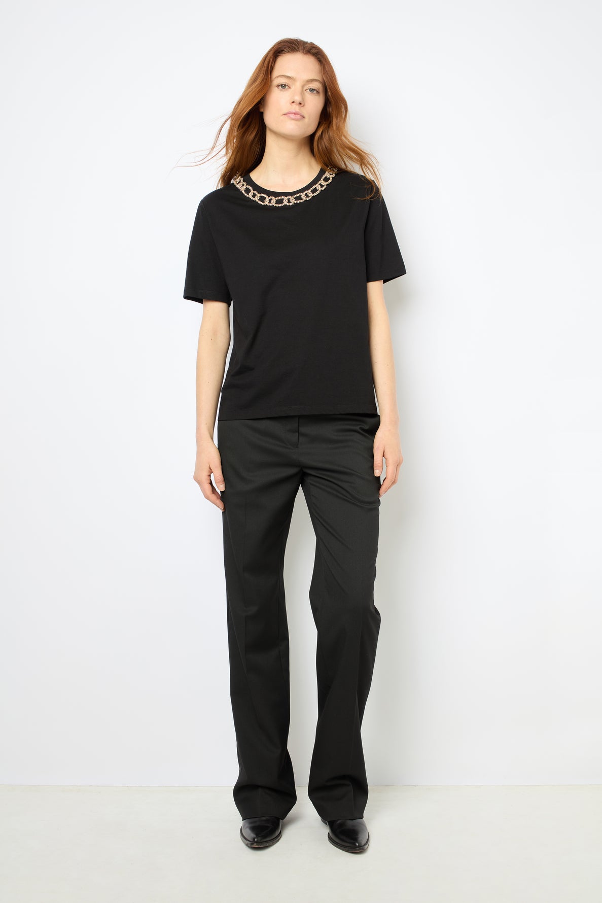 T-shirt Agnes Dat02a201 Black