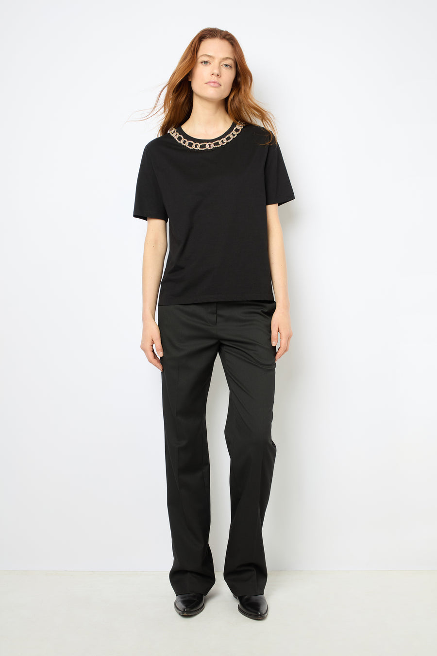 T-shirt Agnes Dat02a201 Black