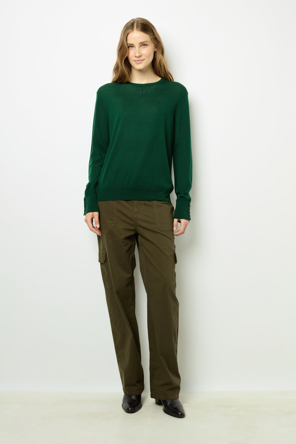 Pullover/vest Jade Dau11a222 Green