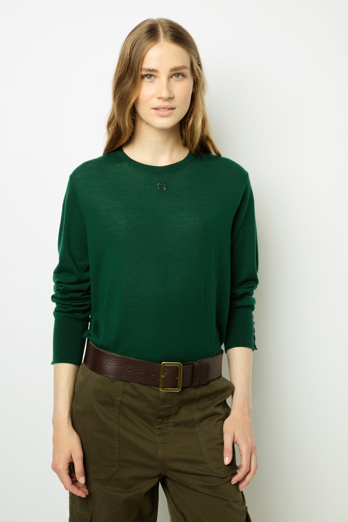 Pullover/vest Jade Dau11a222 Green