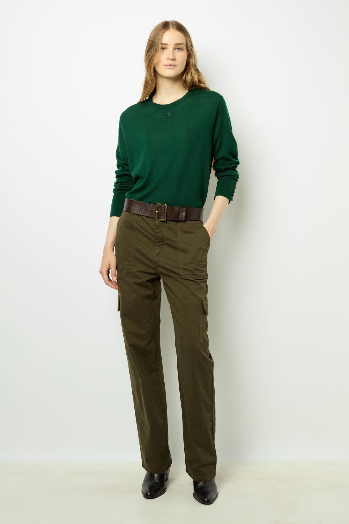 Pullover/vest Jade Dau11a222 Green