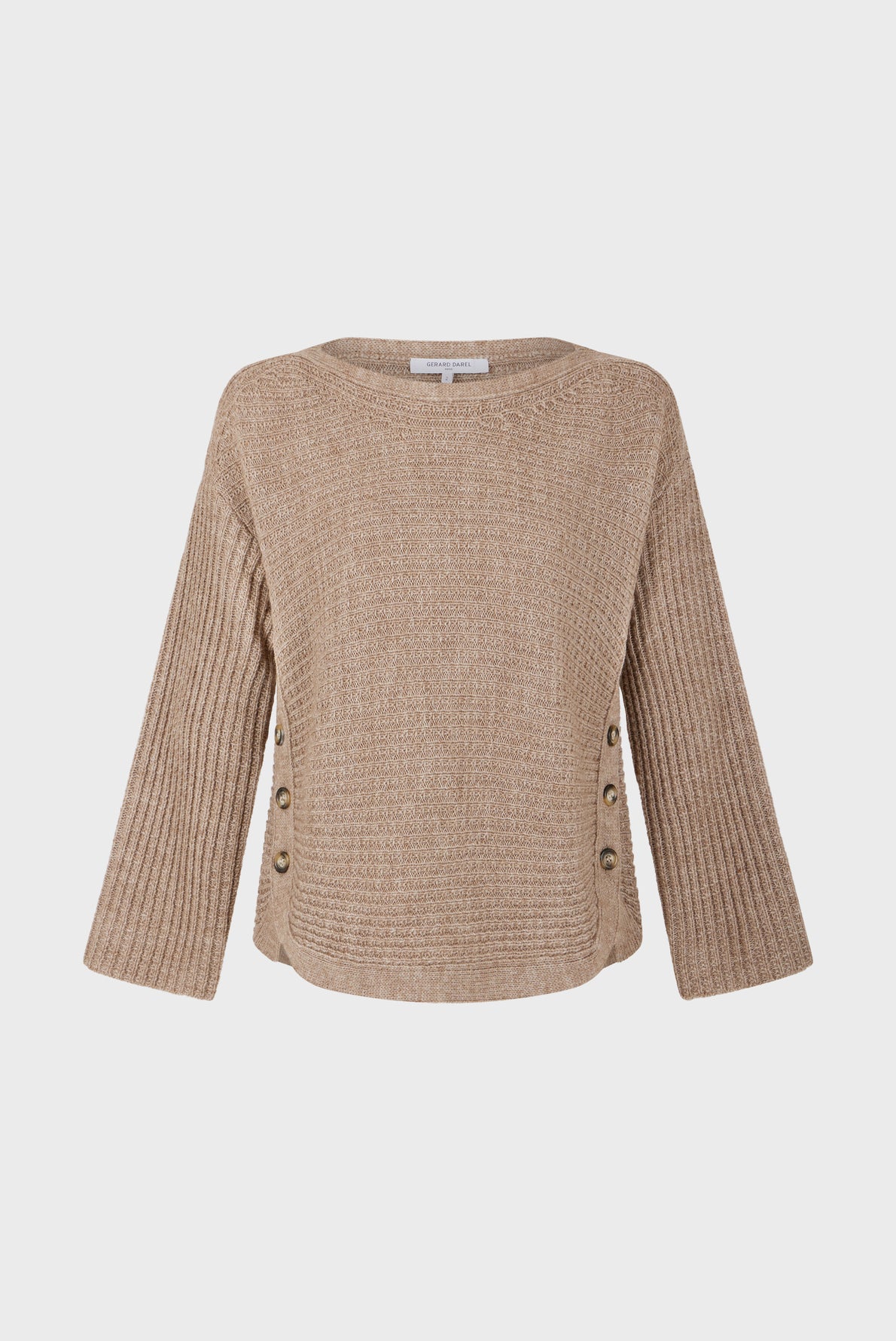 Pullover/vest Joline Dau16a244 Beige