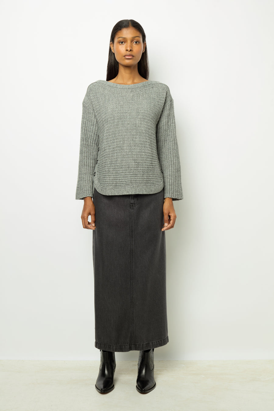 Pullover/vest Joline Dau16a244 Grey