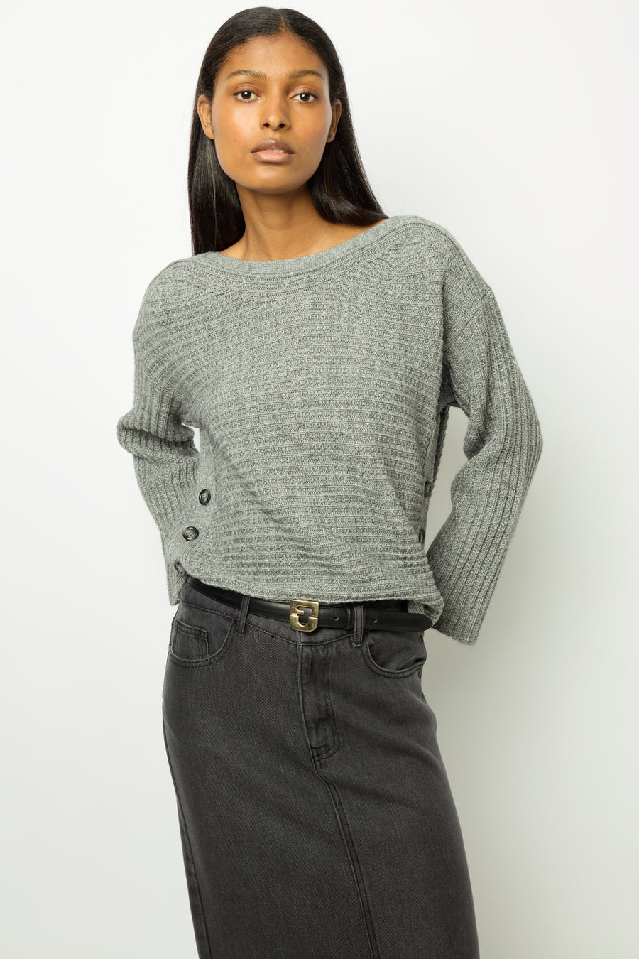 Pullover/vest Joline Dau16a244 Grey