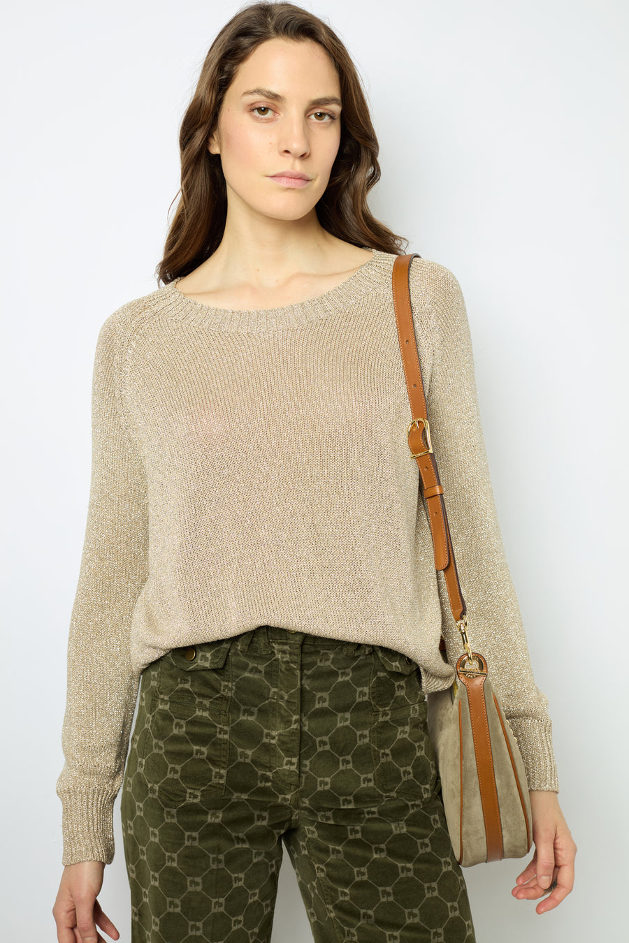 Pullover/vest Jaylin Dau51a258 Beige