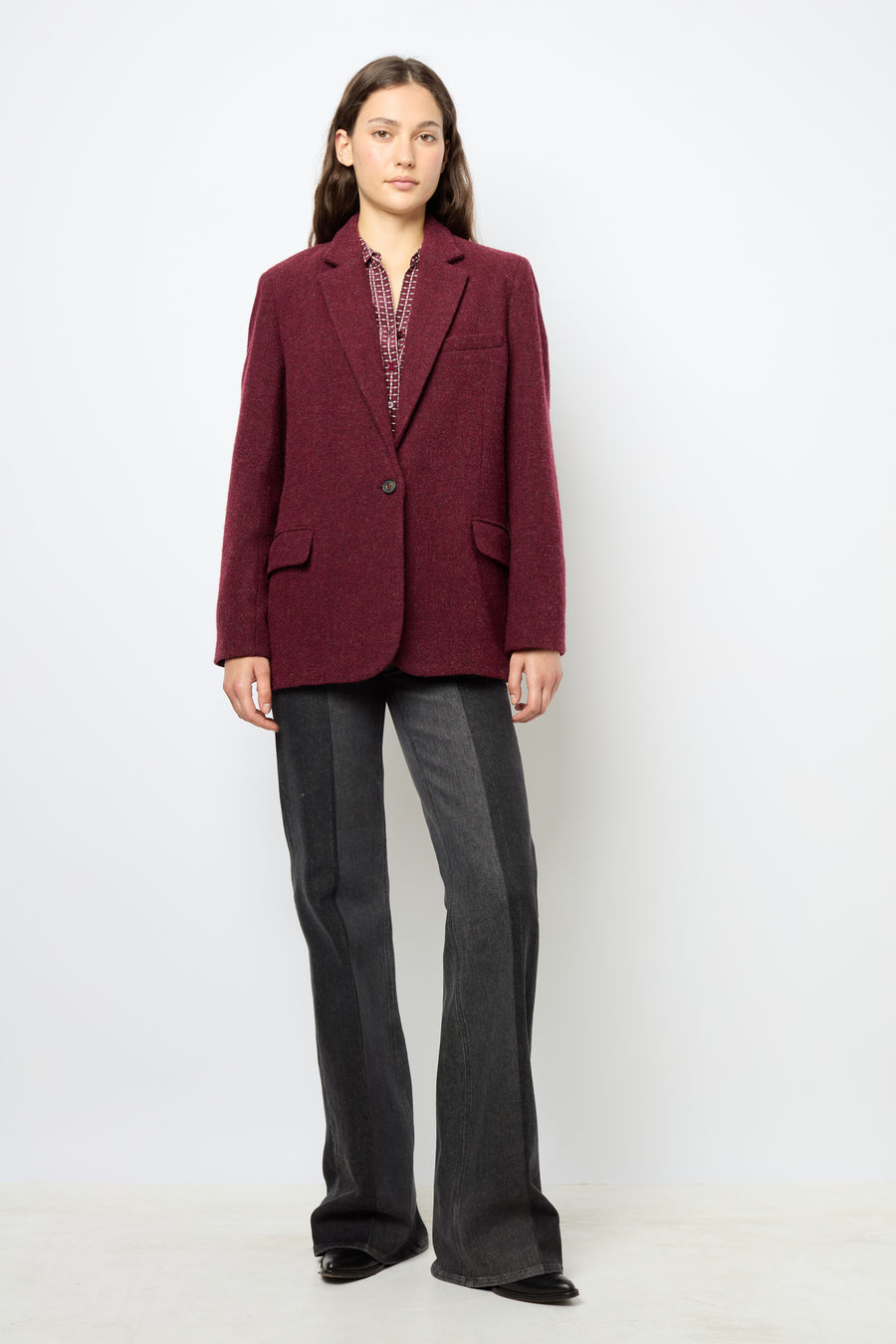 Jacket Marine Dav06a057 Redwine