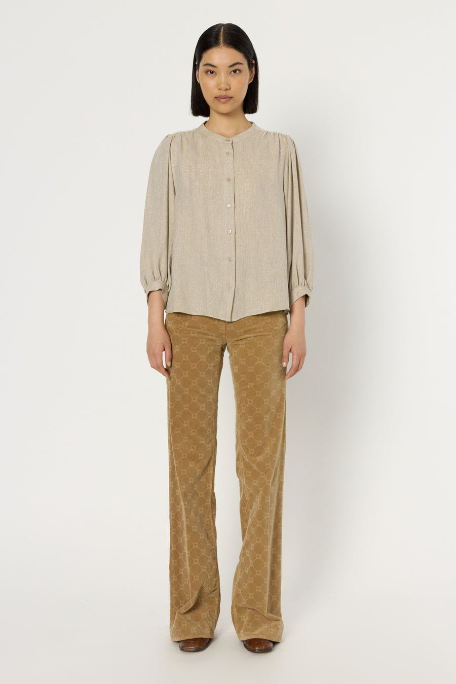 Blouse Dcc02c147 Beige