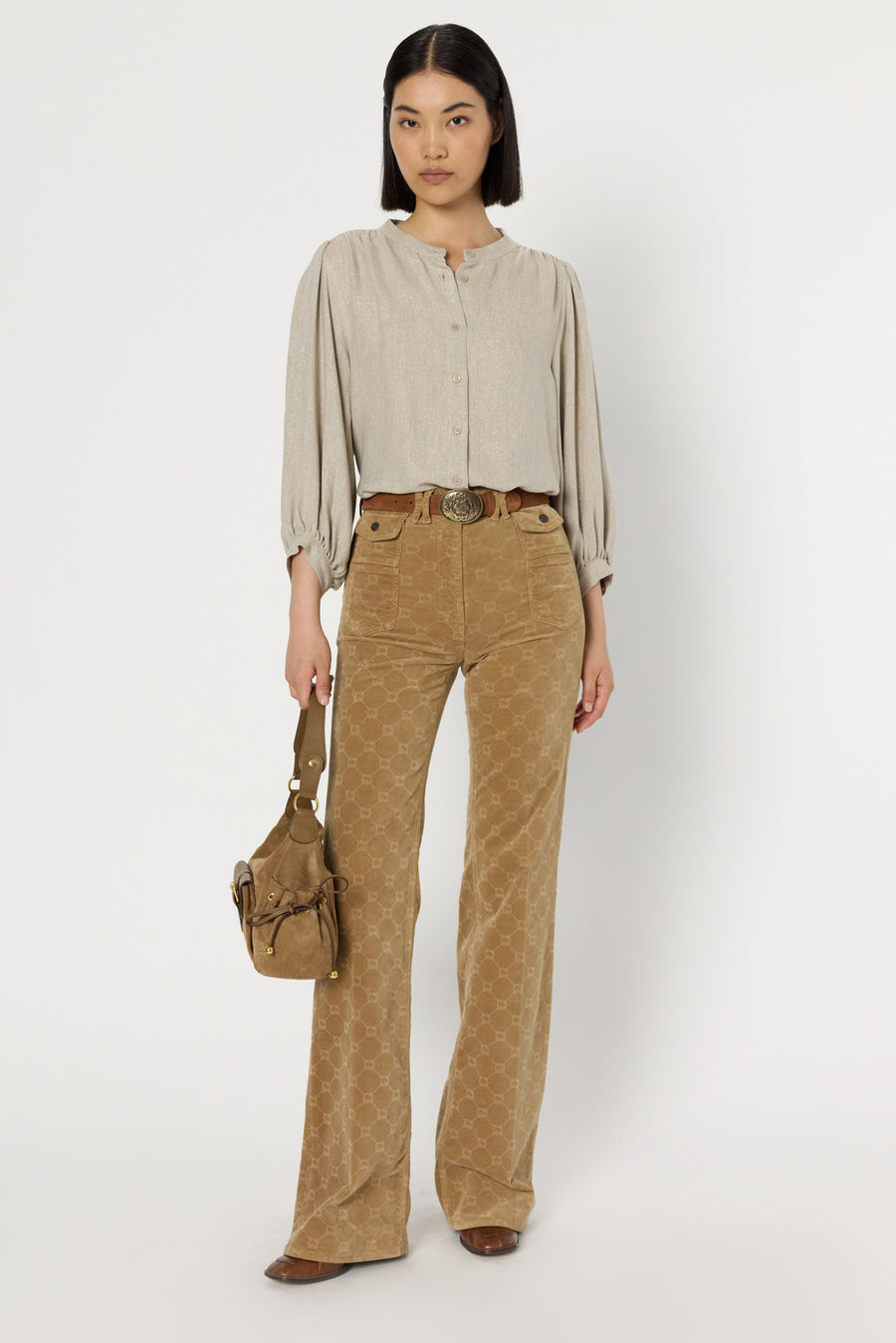 Blouse Dcc02c147 Beige