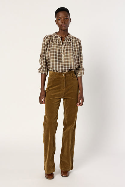 Blouse Dcc17c148 Brown