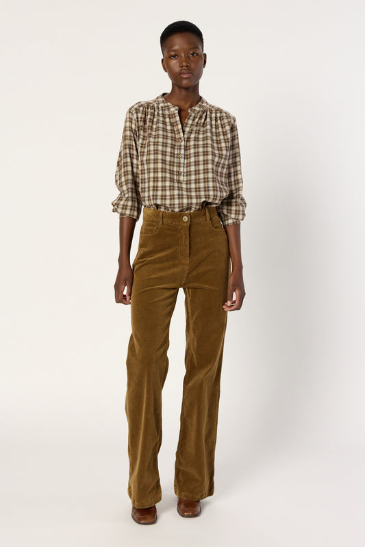 Blouse Dcc17c148 Brown