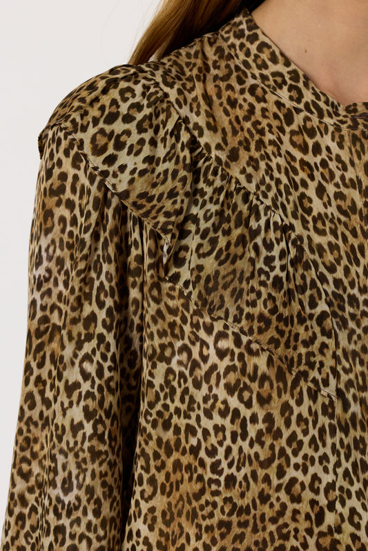 Blouse Dcc19c325 Brown