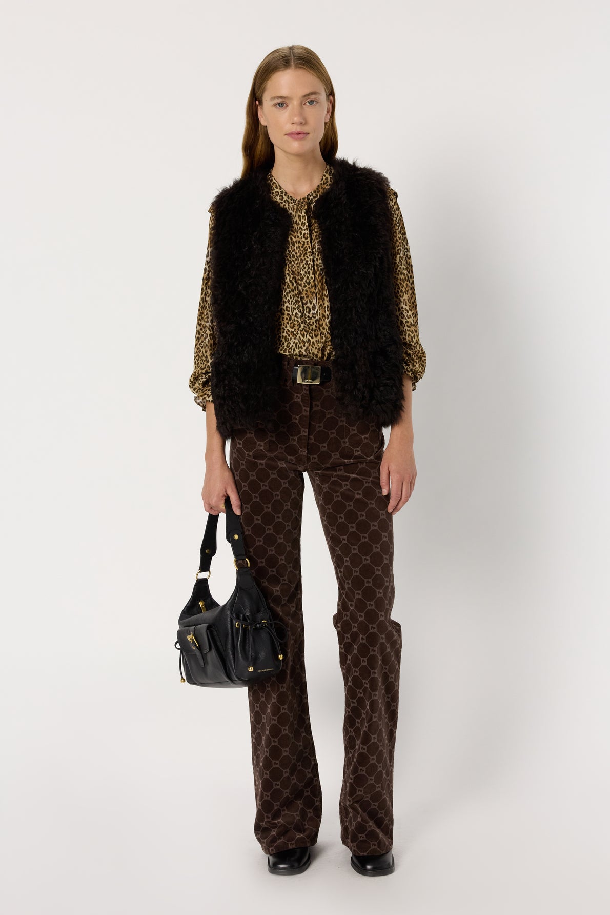 Blouse Dcc19c325 Brown