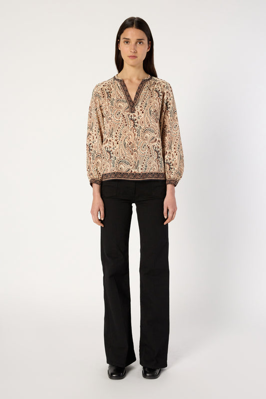 Blouse Dcc48c179 Natural