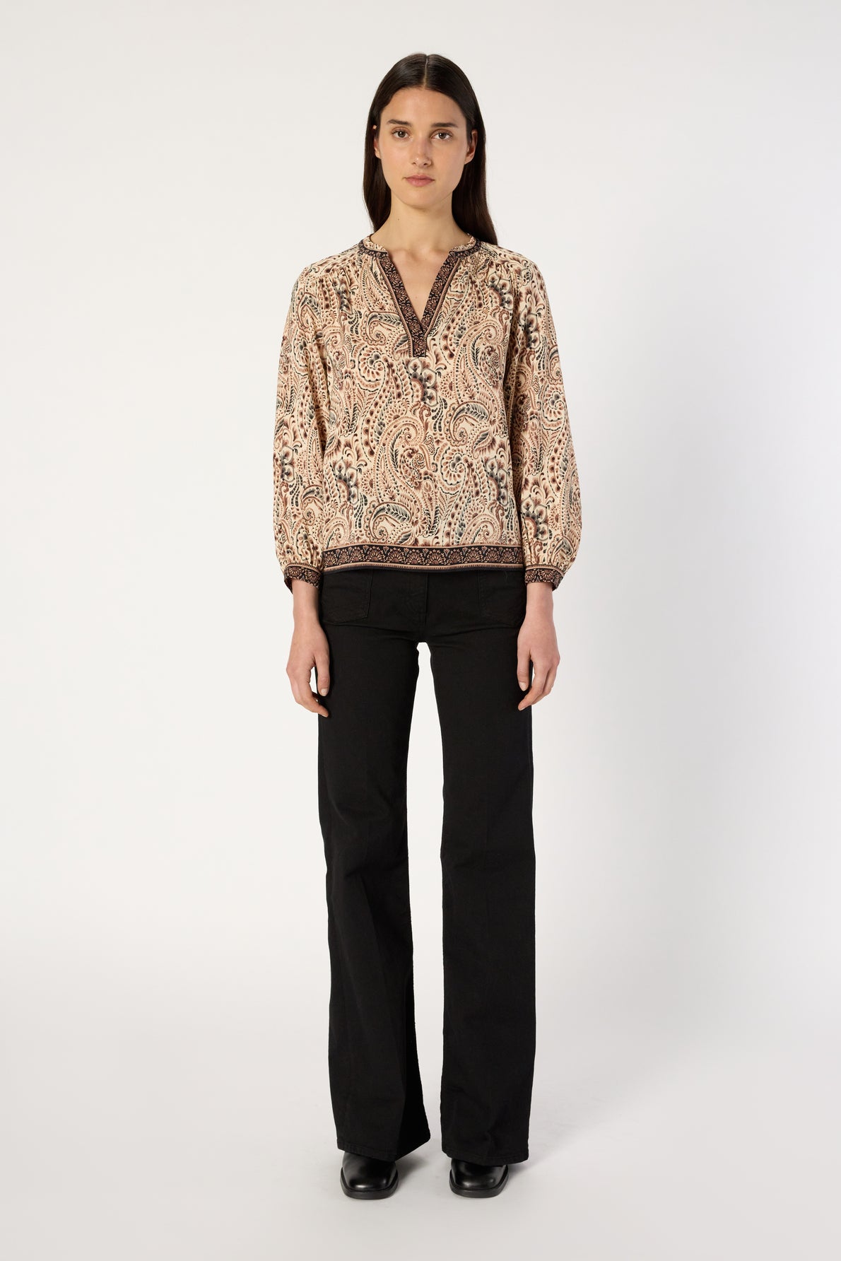 Blouse Dcc48c179 Natural