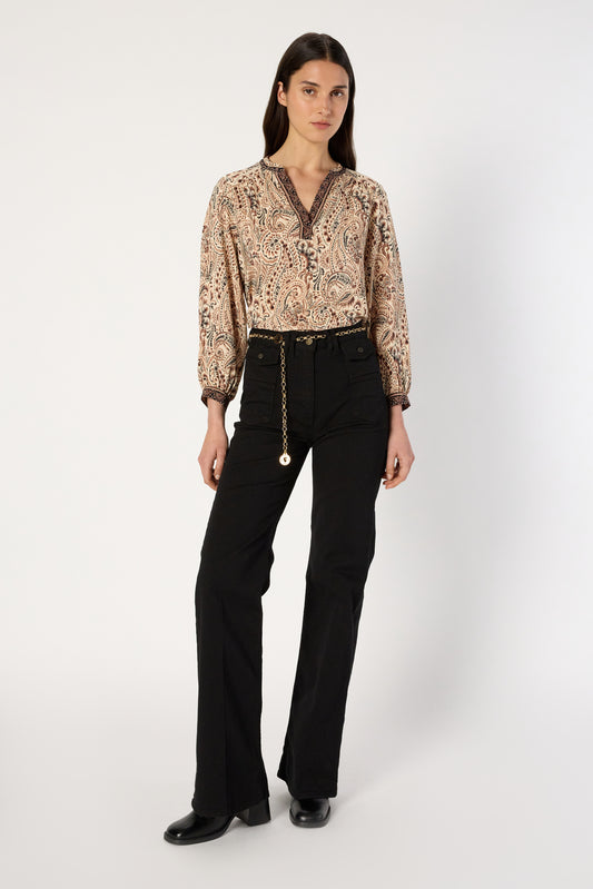 Blouse Dcc48c179 Natural