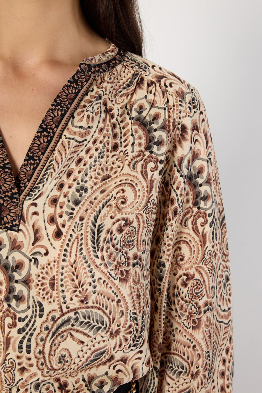 Blouse Dcc48c179 Natural