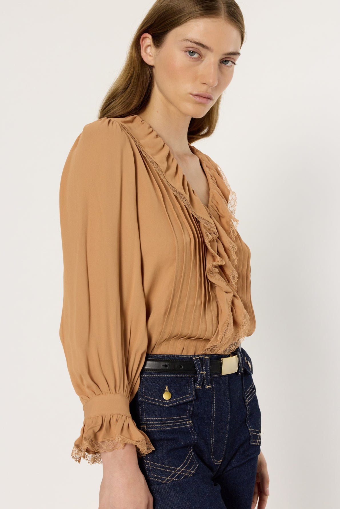 Blouse Dcc66c332 Apricot