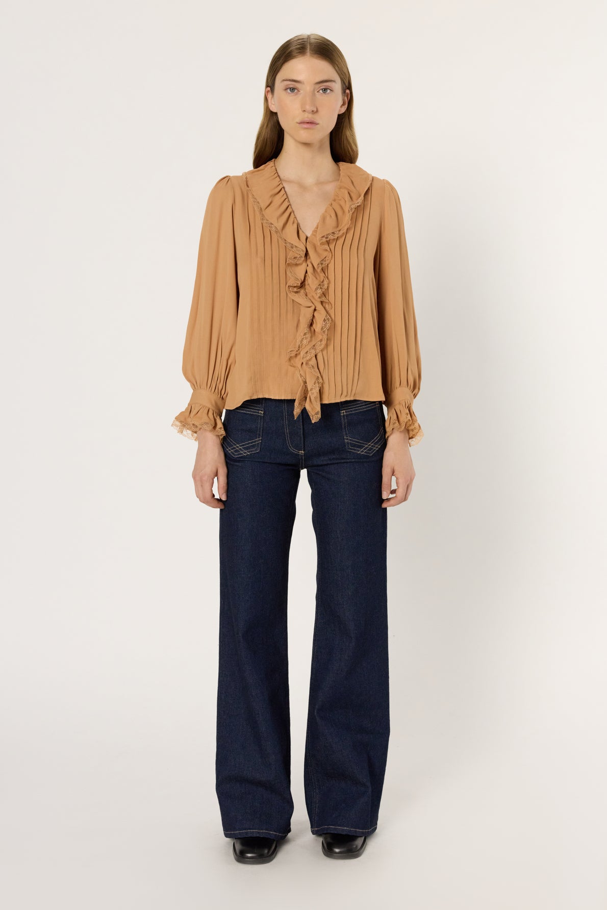 Blouse Dcc66c332 Apricot