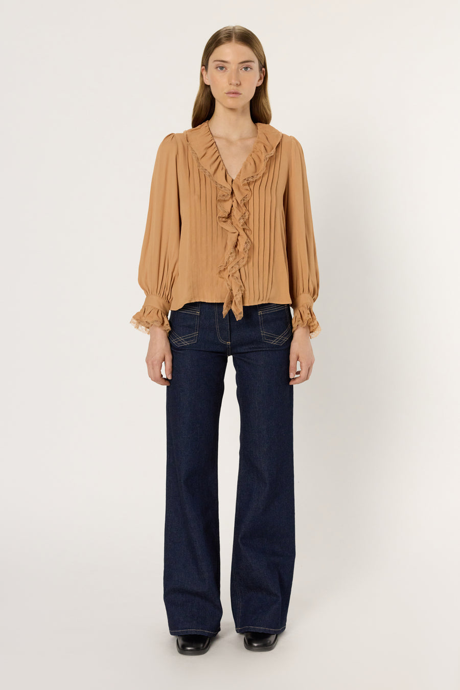 Blouse Dcc66c332 Apricot