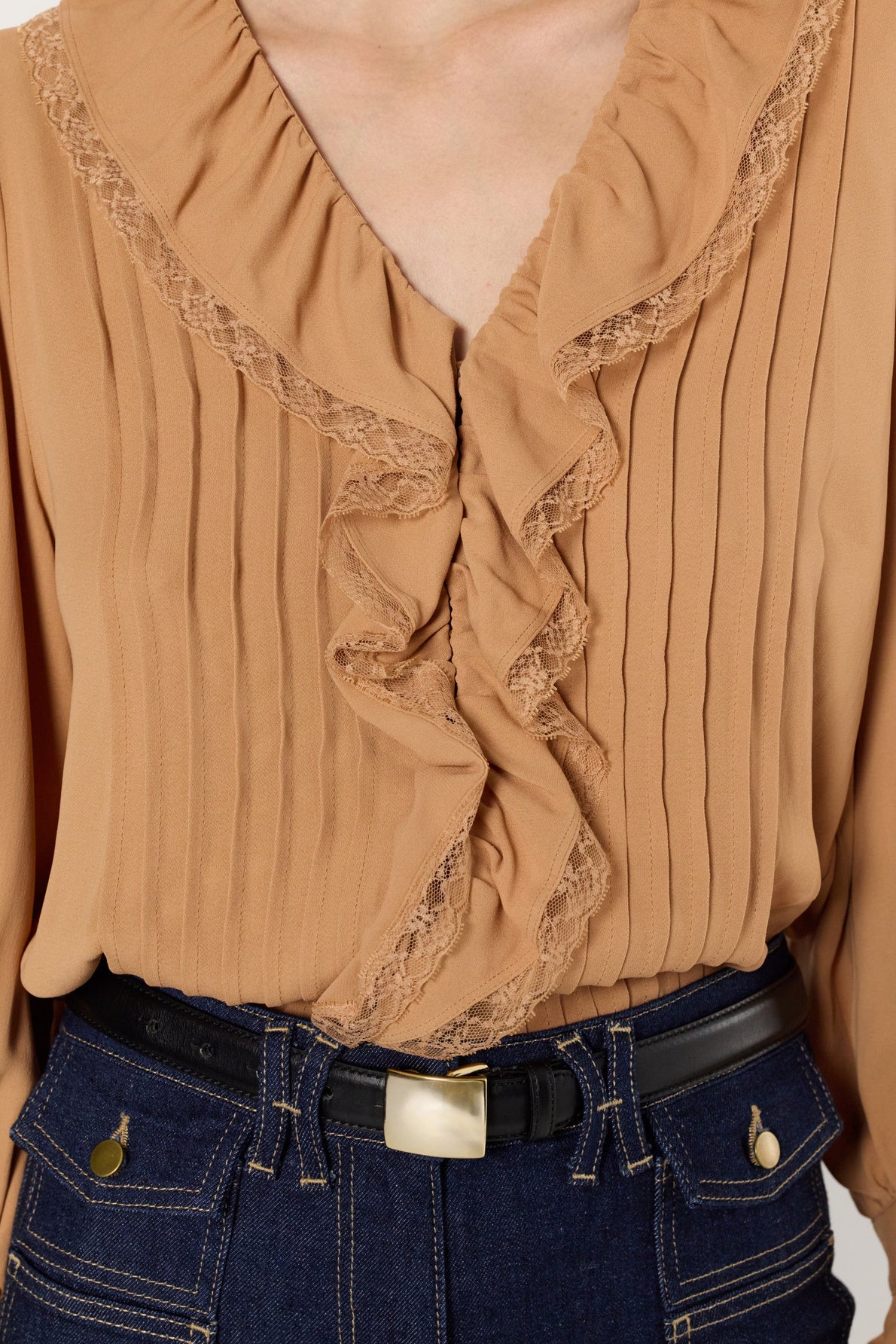 Blouse Dcc66c332 Apricot