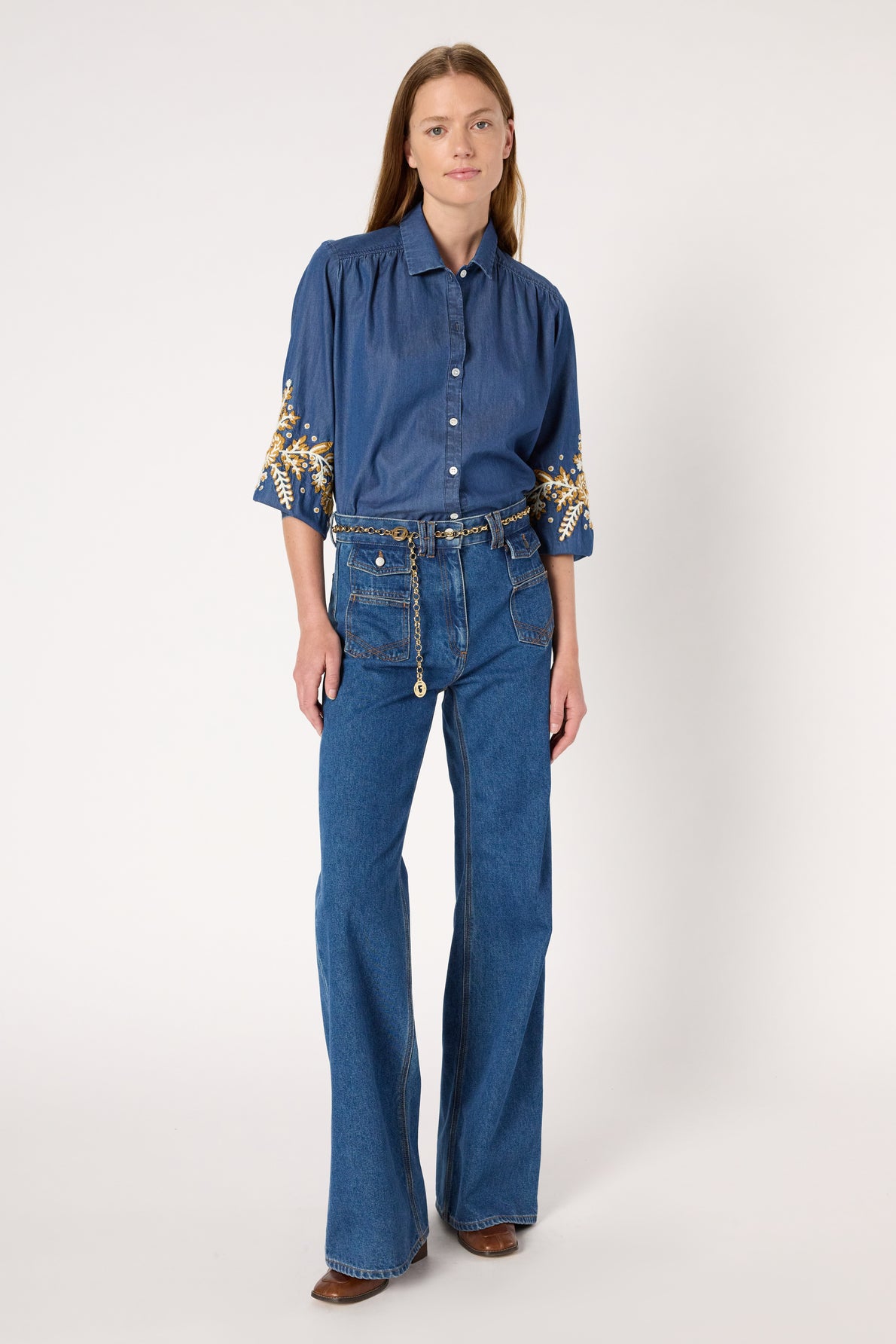 Blouse Dcc74c119 Blue