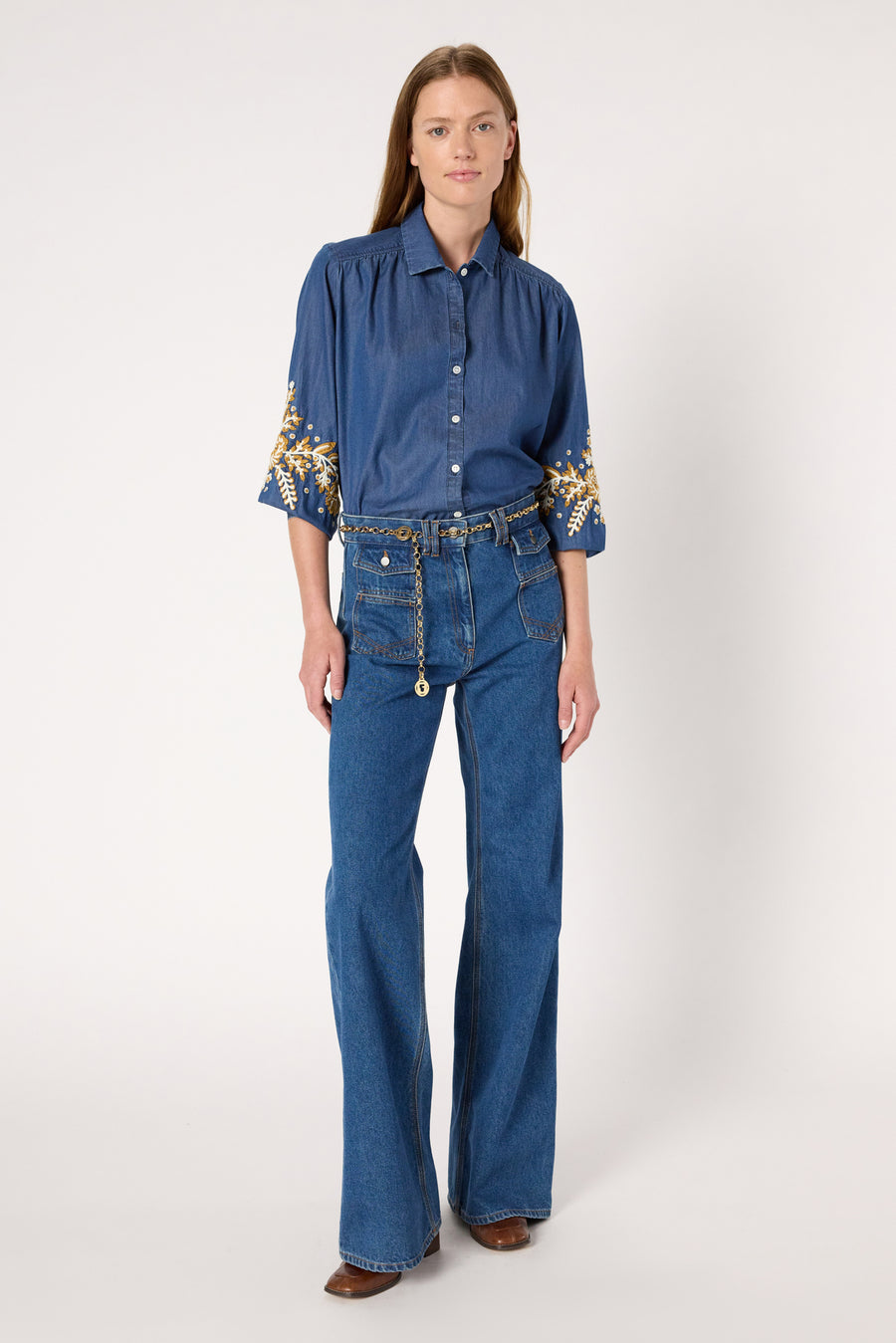 Blouse Dcc74c119 Blue