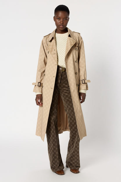 Trench Coat Dce02c307 Beige