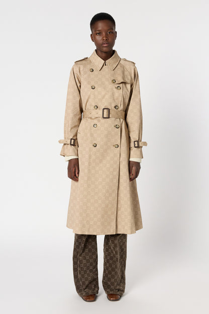 Trench Coat Dce02c307 Beige