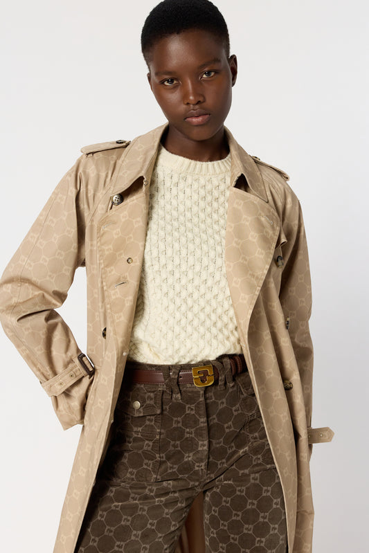 Trench Coat Dce02c307 Beige