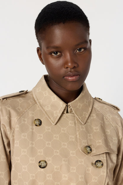 Trench Coat Dce02c307 Beige