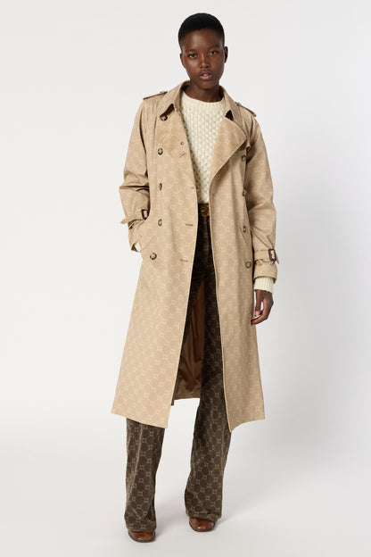 Trench Coat Dce02c307 Beige
