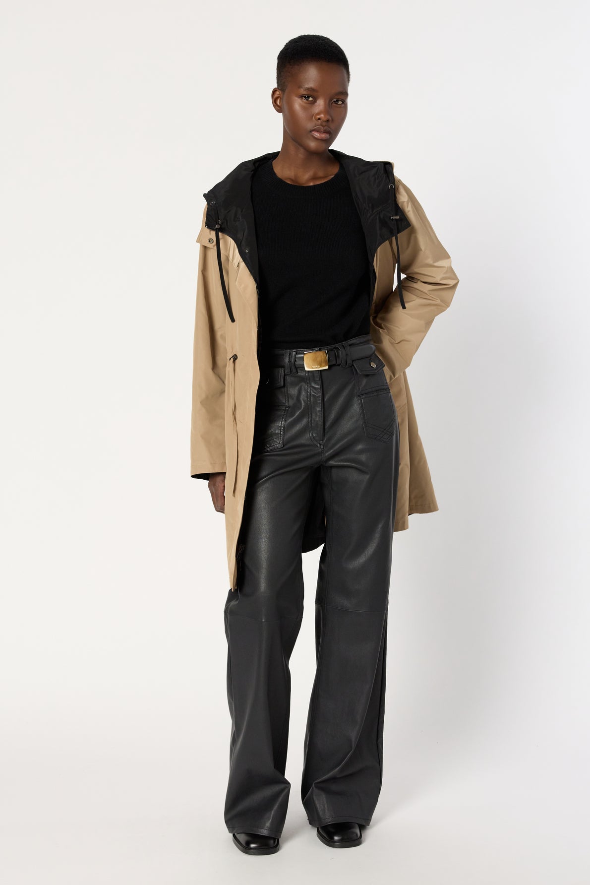 Trench Coat Dce14c018 Black