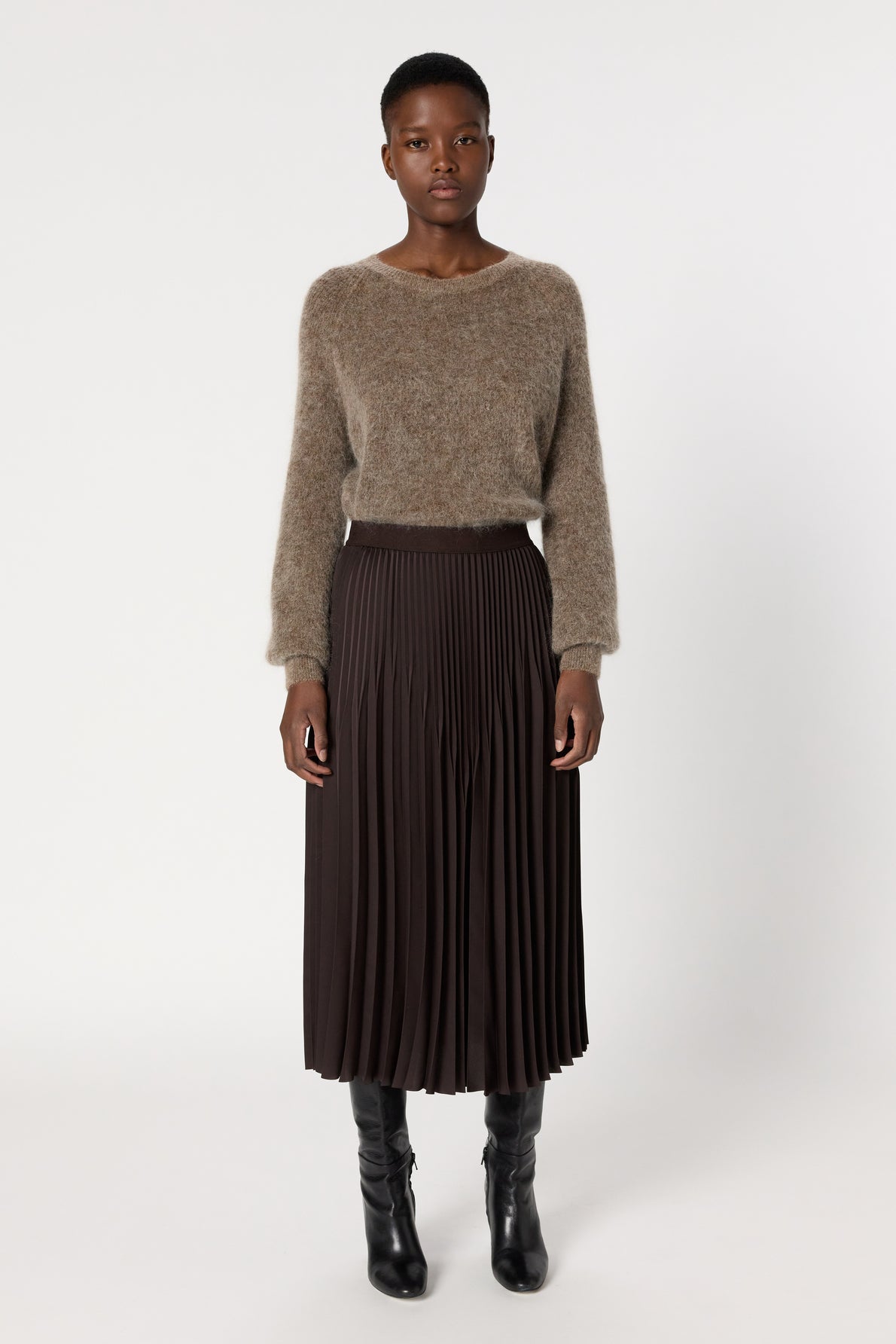 Skirt Dcj02c136 Cinnamon