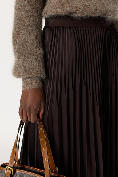 Skirt Dcj02c136 Cinnamon