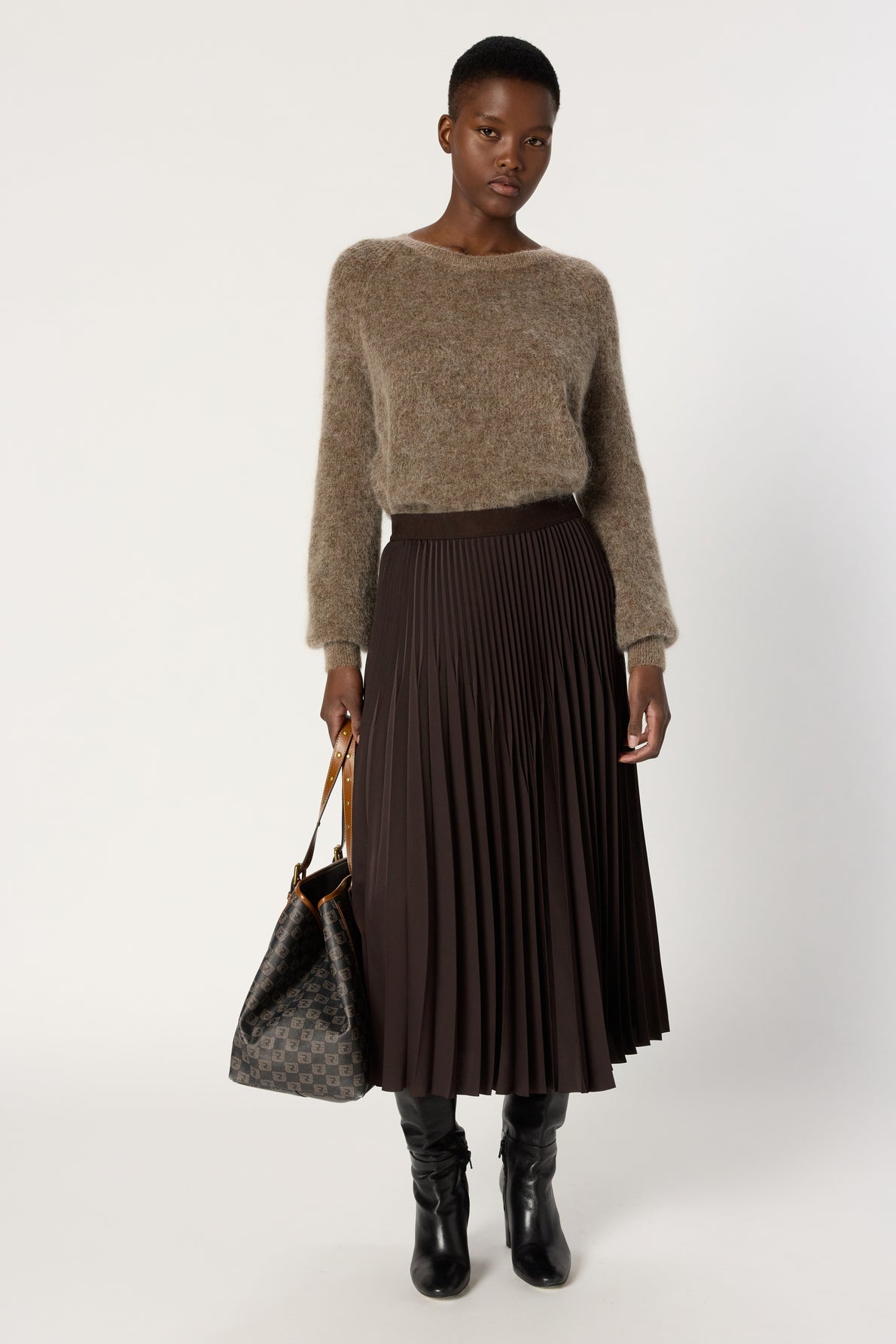 Skirt Dcj02c136 Cinnamon