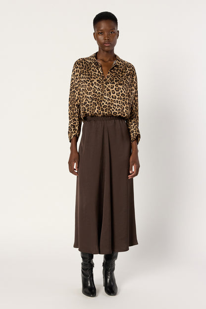 Skirt Dcj08c131 Khaki-Green