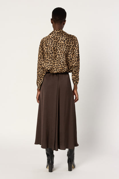 Skirt Dcj08c131 Khaki-Green