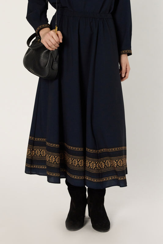 Skirt Bonnie Dcj08c175 Navy