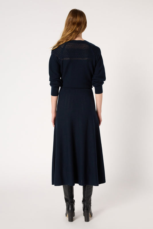 Skirt Dcj18c219 Navy