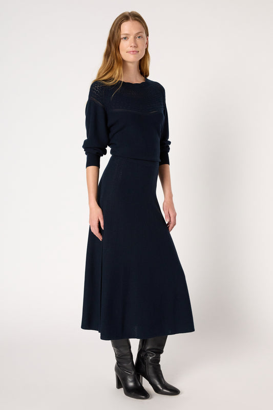 Skirt Dcj18c219 Navy