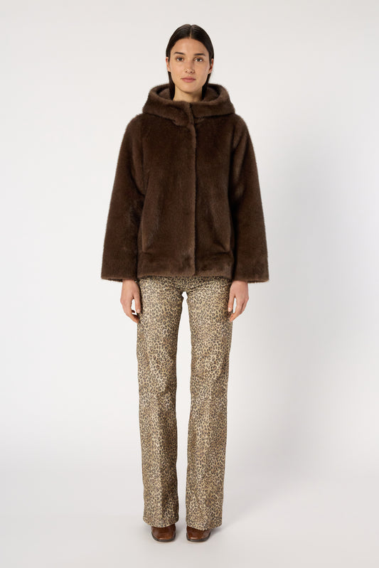 Coat Dcm55c010 Brown