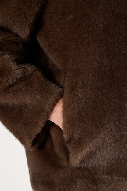 Coat Dcm55c010 Brown