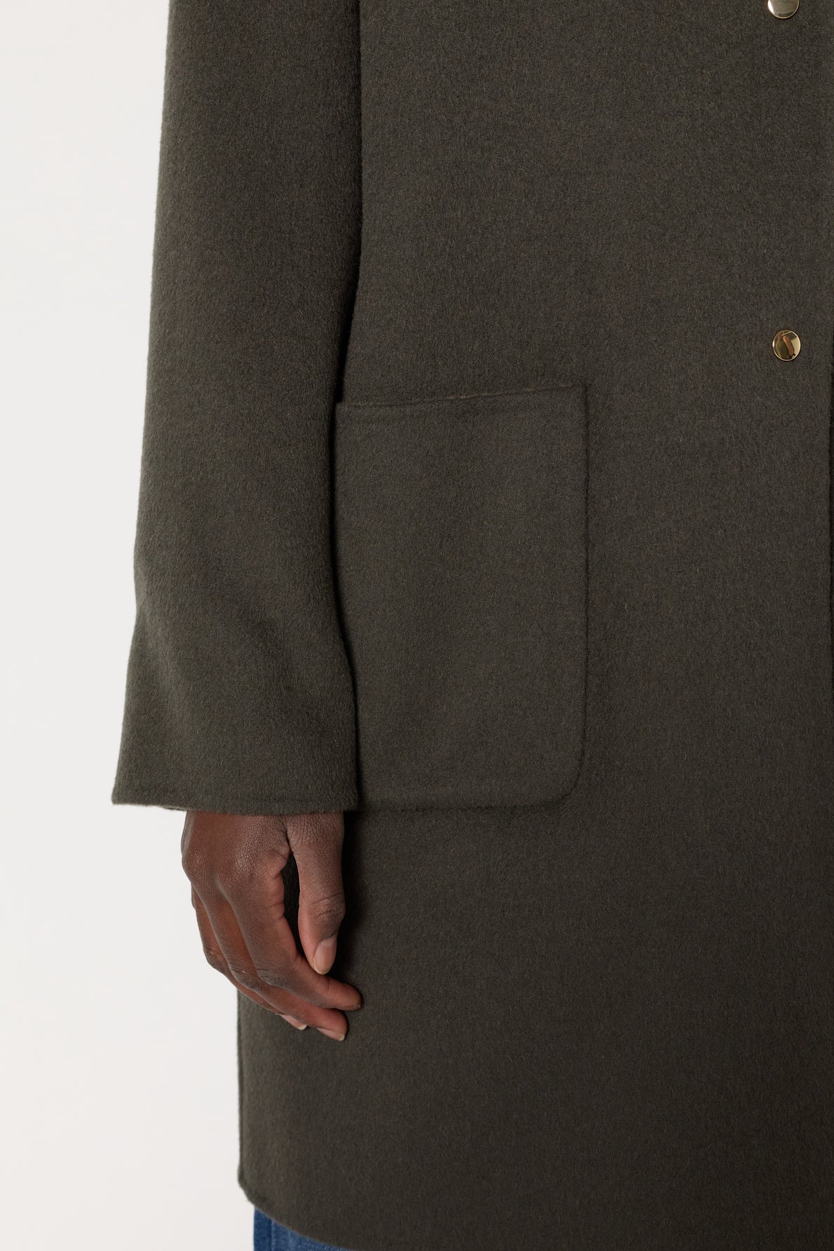 Coat Dcm57c029 Khaki-Green