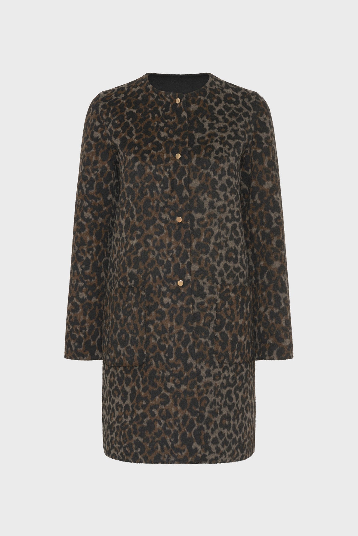 Coat Dcm57c033 Brown